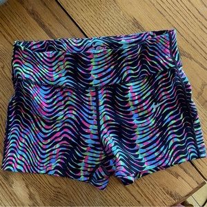 Nike Women's Size M Black Shorts Dri Fit spandex Running yoga volleyball